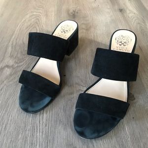 Vince Camuto Franine Suede Slides